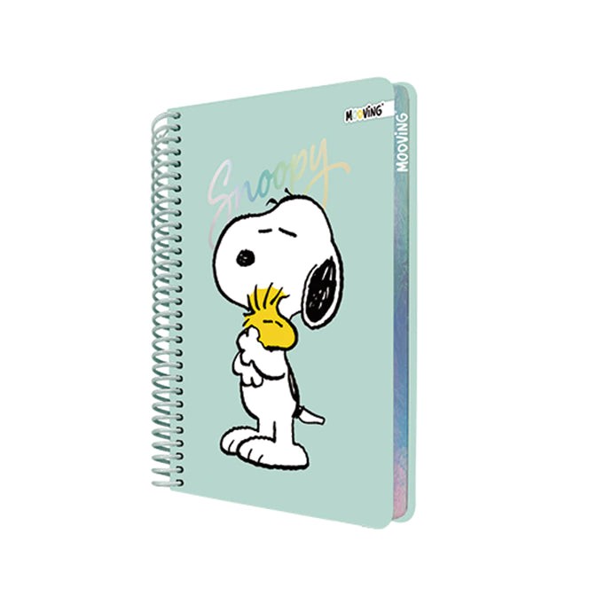 Cuaderno espiral A5 Premium Snoopy y pajarito