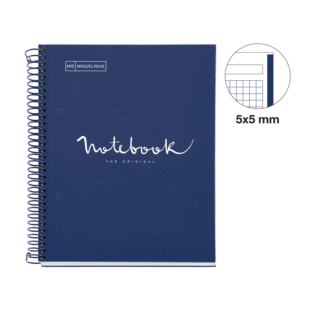 Cuaderno NB1 A5 80 CLA 90G Emotions Marino