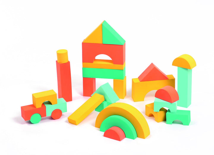 Conjunto construcción espuma