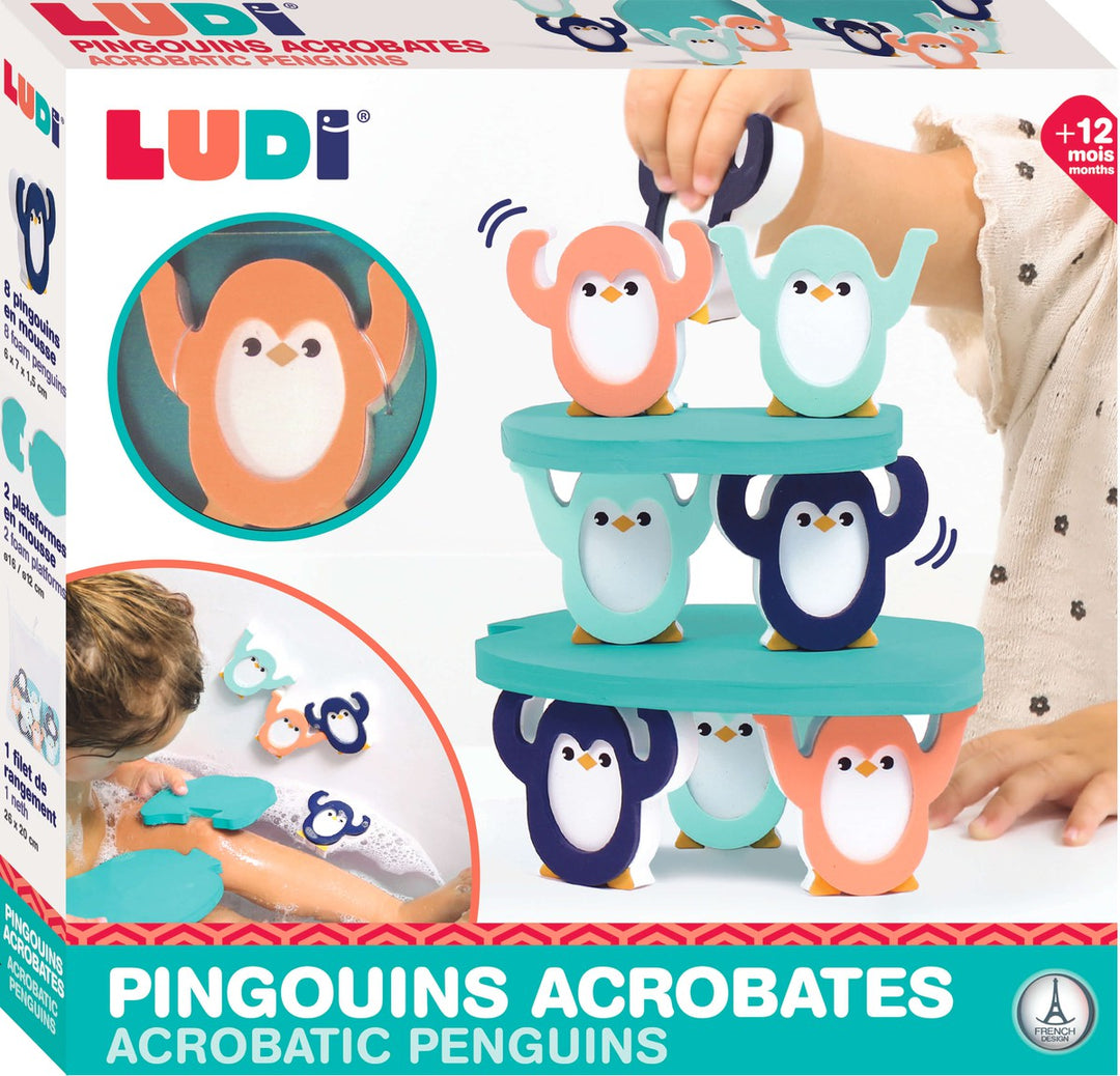 Pinguinos acróbatas