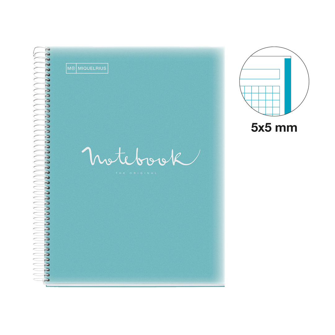 Cuaderno NB1 A4 80 CLA 90G PP Emotions Azul Cielo
