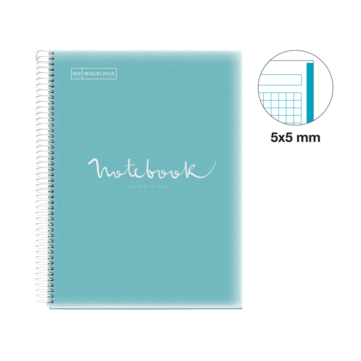 Cuaderno NB1 A4 80 CLA 90G PP Emotions Azul Cielo
