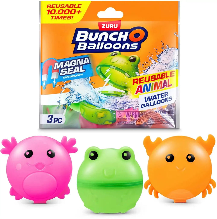 Globos de agua reutilizables Bunch O - Animales