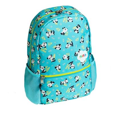 Mochila infantil Nins Panda Turquesa