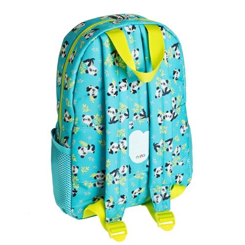Mochila infantil Nins Panda Turquesa