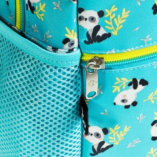 Mochila infantil Nins Panda Turquesa
