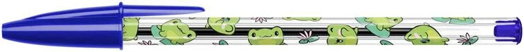 Boligrafo Bic Cristal azul - Decor Kawaii