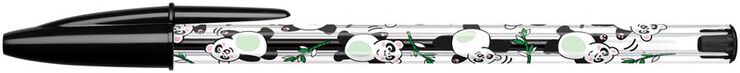 Boligrafo Bic Cristal decor negro