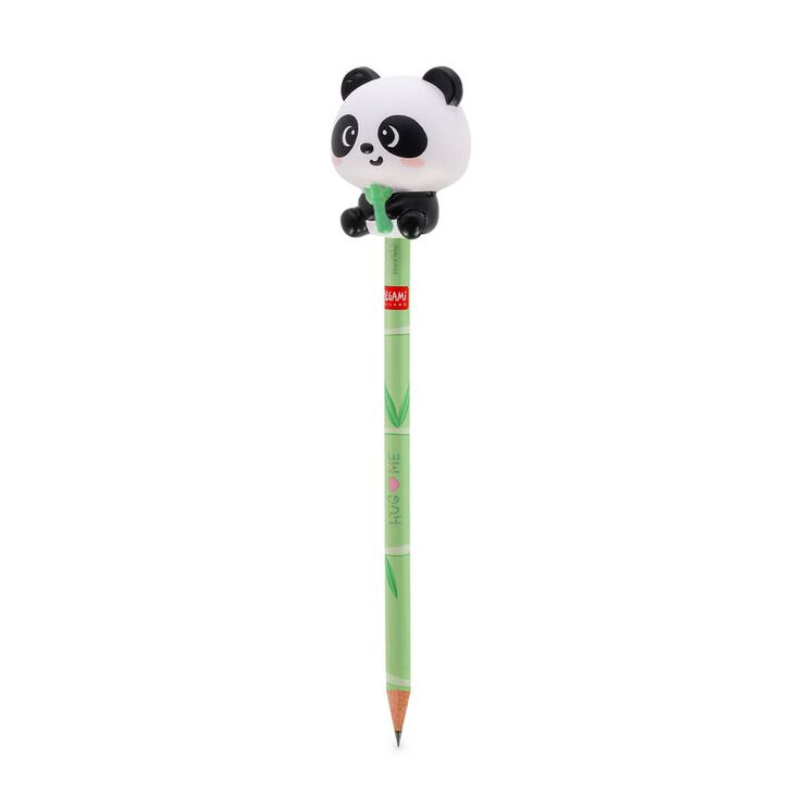 Lápiz con squishy - Squeezies - Panda - mina HB