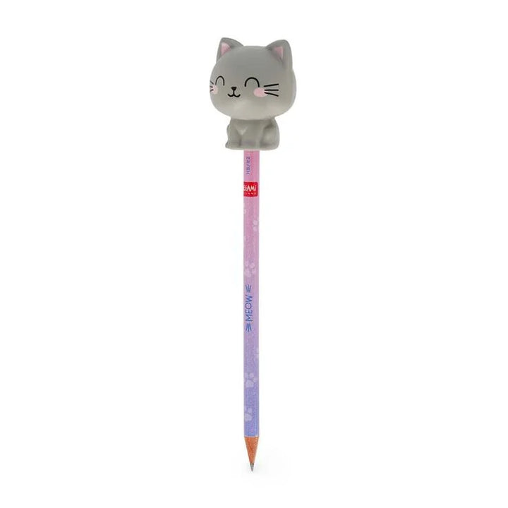 Lápiz con squishy - Squeezies - Kitty - mina HB