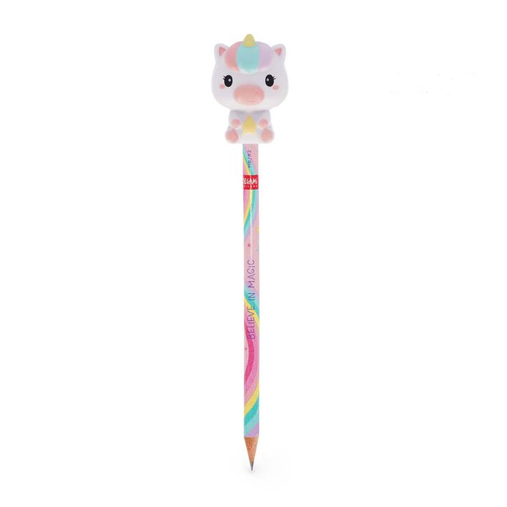 Lápiz con squishy - Squeezies - Unicorn - mina HB