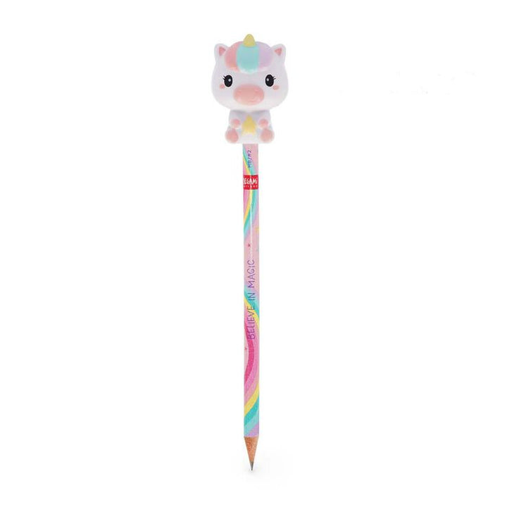 Lápiz con squishy - Squeezies - Unicorn - mina HB