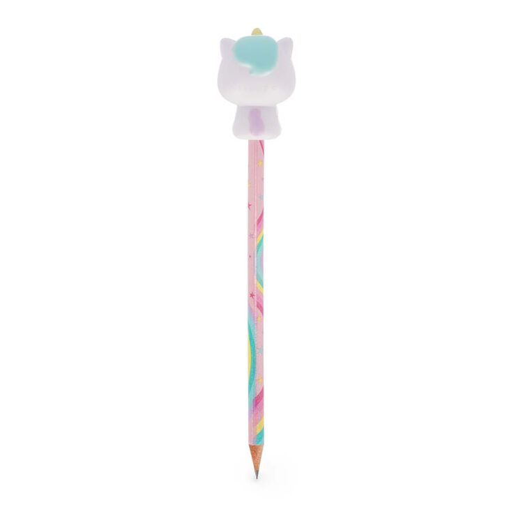 Lápiz con squishy - Squeezies - Unicorn - mina HB