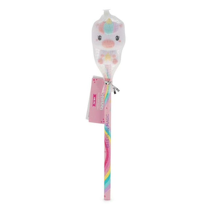Lápiz con squishy - Squeezies - Unicorn - mina HB
