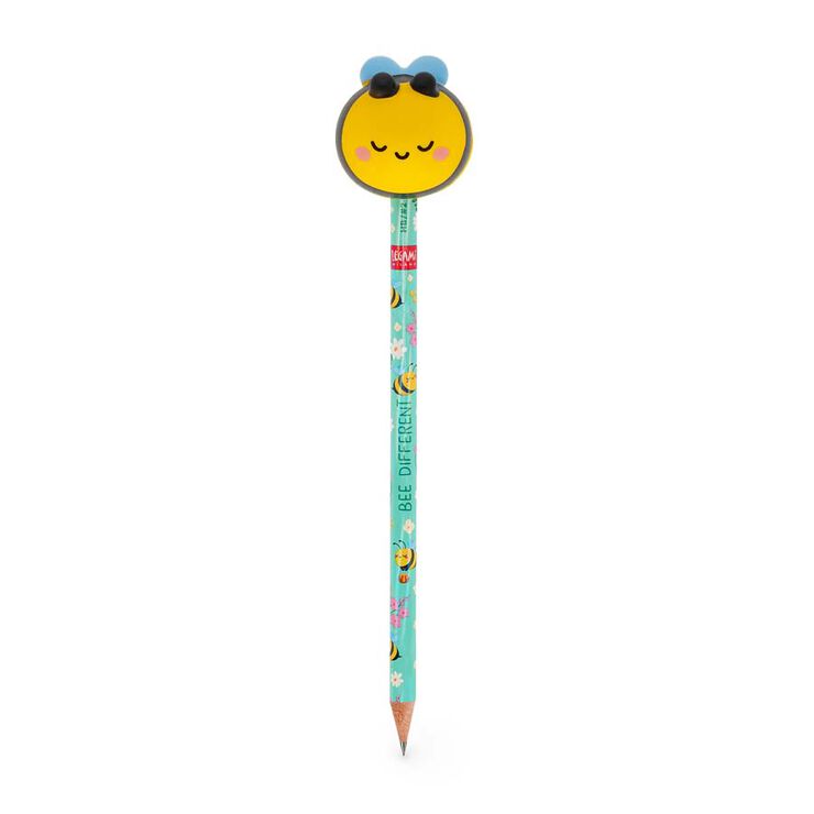 Lápiz con squishy - Squeezies - Bee - mina HB