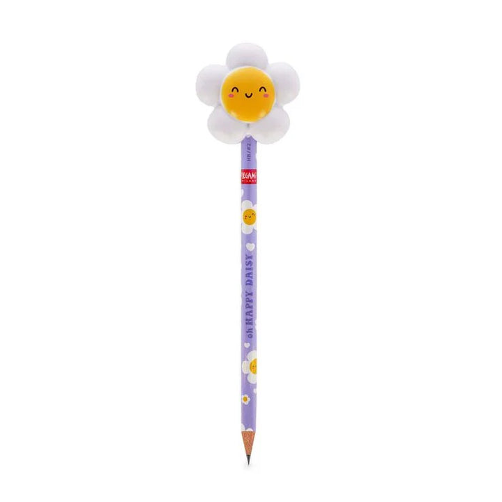 Lápiz con squishy - Squeezies - Daisy - mina HB