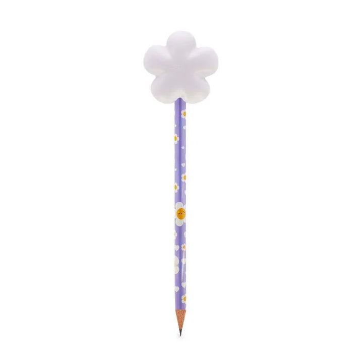 Lápiz con squishy - Squeezies - Daisy - mina HB