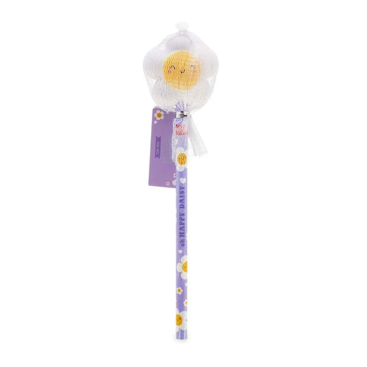 Lápiz con squishy - Squeezies - Daisy - mina HB