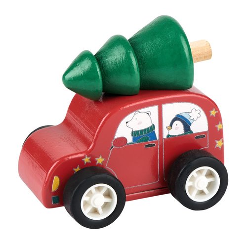 Navidad - Coche de carreras navideño