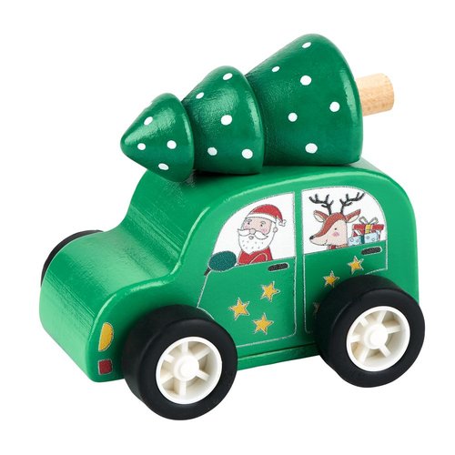 Navidad - Coche de carreras navideño