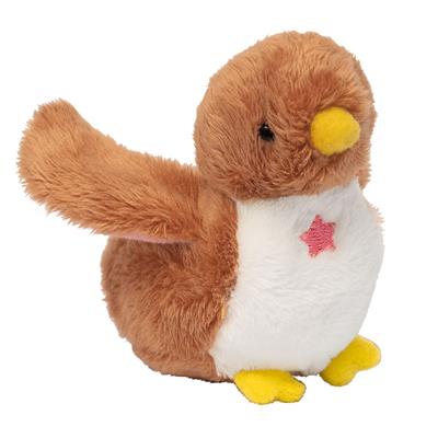 Navidad - Pájaro cantor de peluche