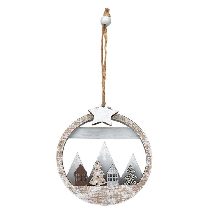 Navidad - Adorno Paisaje Invernal