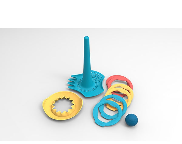 Conjunto de juego de playa Quut beach set con Triplet y Ringo