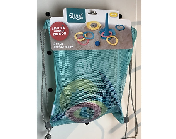 Conjunto de juego de playa Quut beach set con Triplet y Ringo