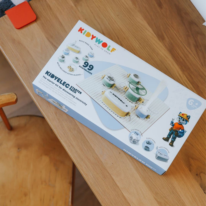 Kidyelec - Mi Primer Kit Eléctrico - Iniciación 11 piezas