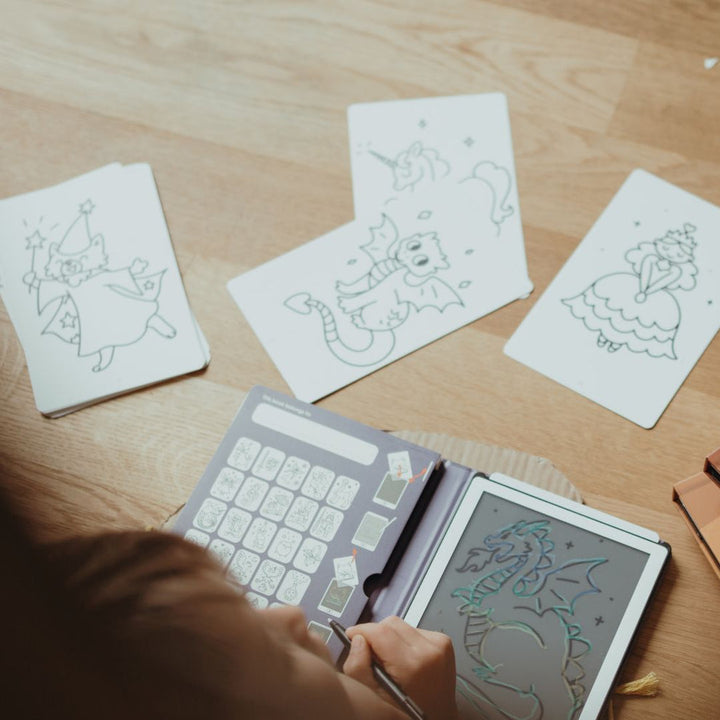 Plantillas Kidydraw mini Once upon a time / Animals