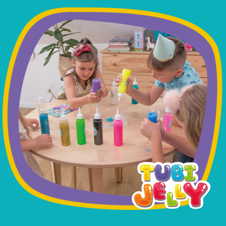 Conjunto Jelly 6 colores Aquario pequeño - Dinosaurios