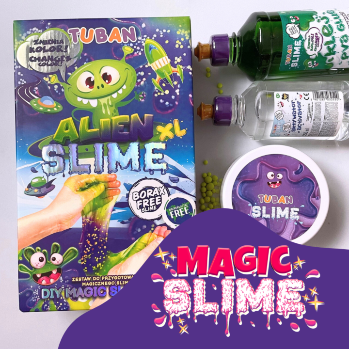 Tuban Conjunto DIY slime – Alien XL