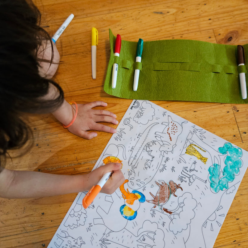 Scribble Mat "De Safari"