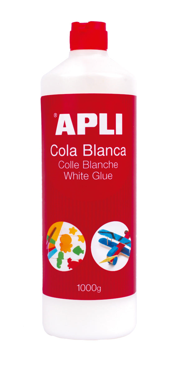 Cola blanca Apli 1000g