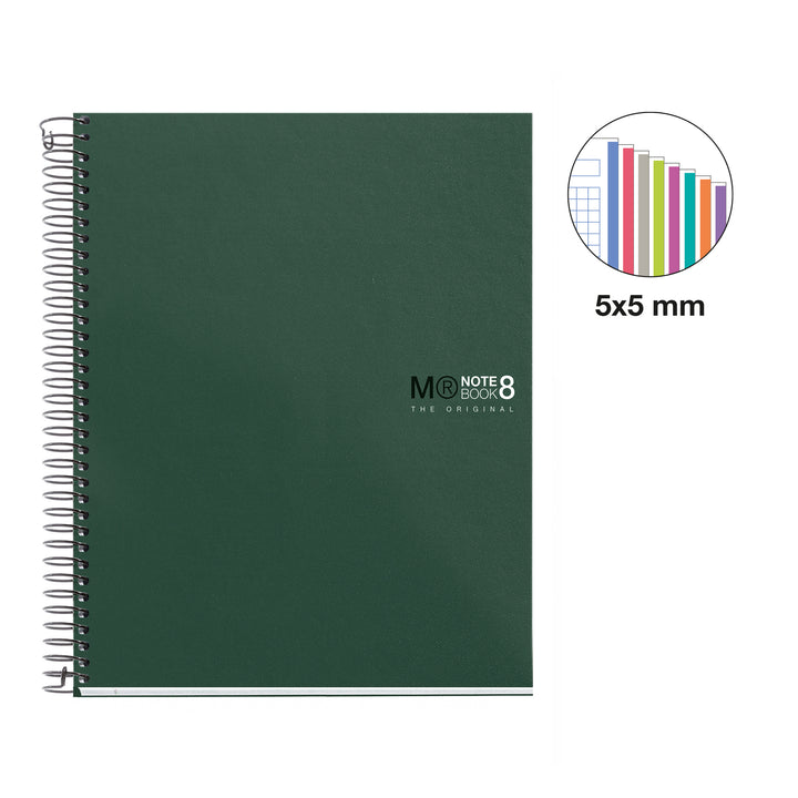 Cuaderno NB8 A5 200 CLA PP Kaki
