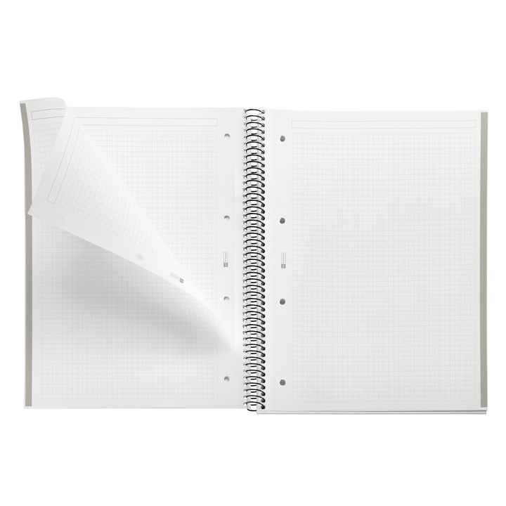 Cuaderno NB1 A4 80 CLA PP Gris