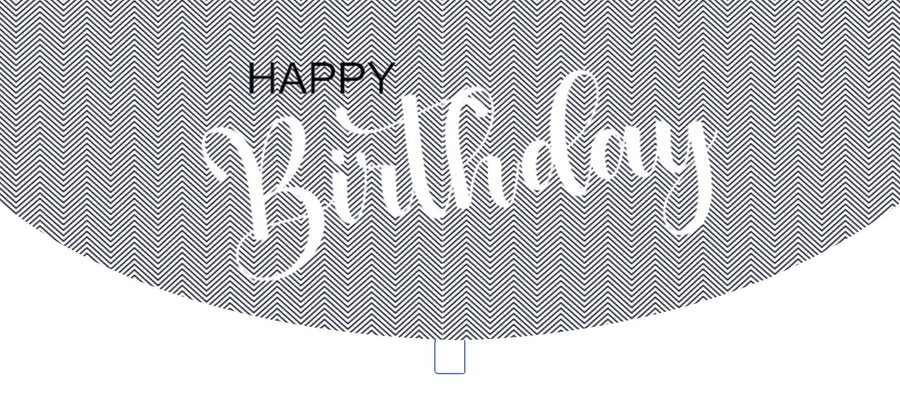 Sobre Money card  Happy Birthday