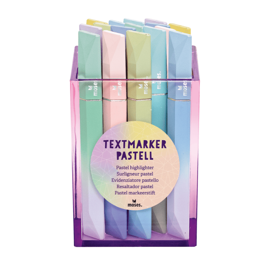 Marcadores Pastel