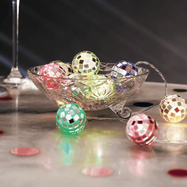 Guirnalda de Luces Bolas de Disco