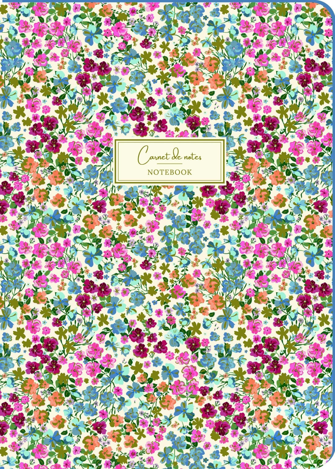 Cuaderno A5 Texturas Motivo floral Liberty