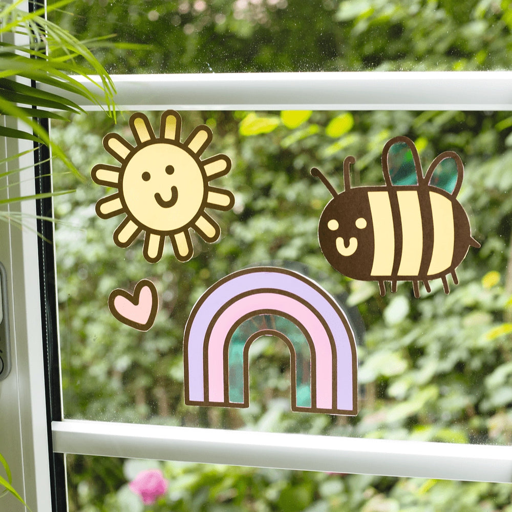 Kit manualidades decoración ventanas