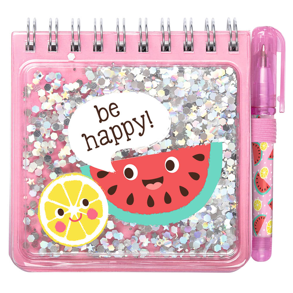 Bloc de Notas brillante – Be Happy