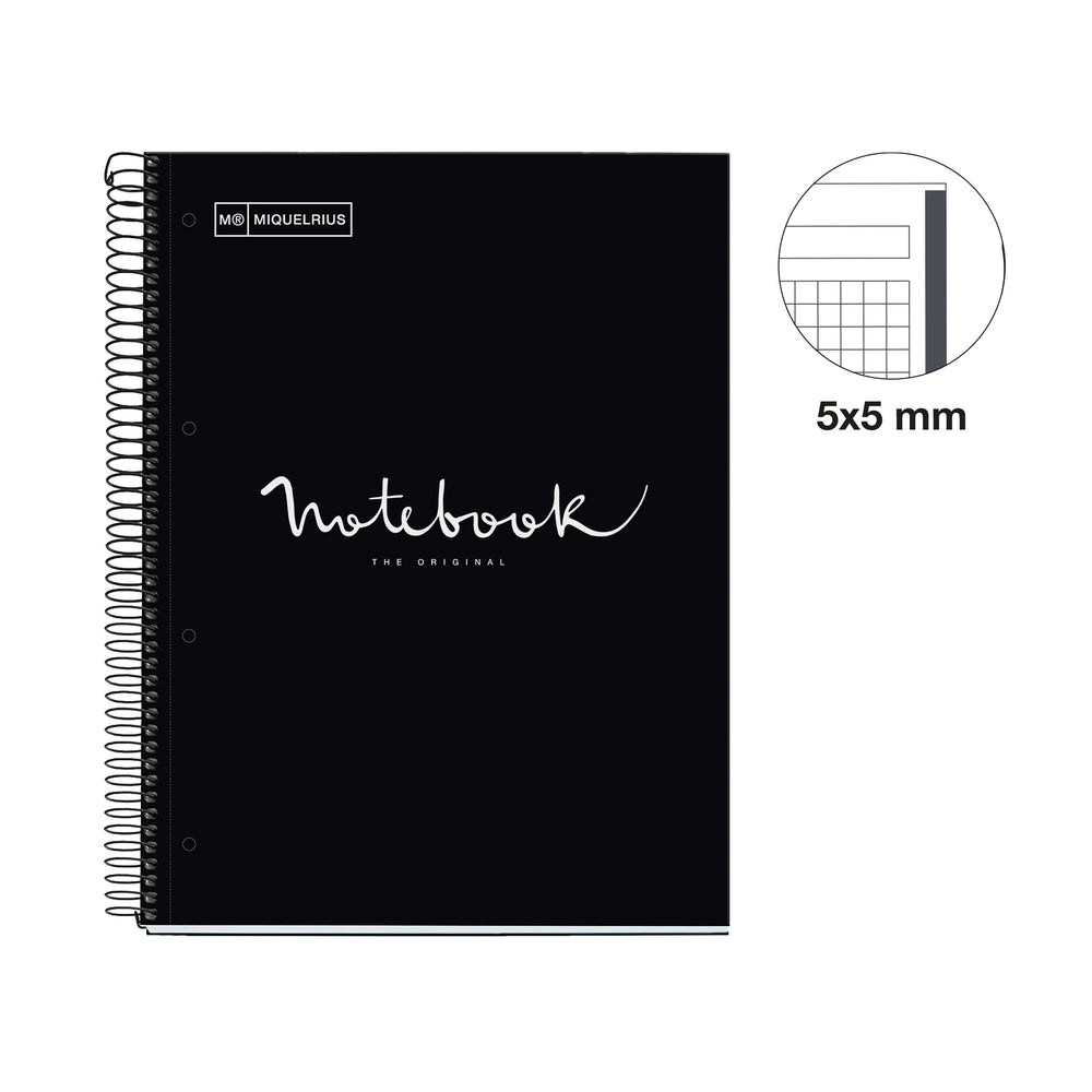 Cuaderno NB1 A4 80 CLA 90G Emotions Negro