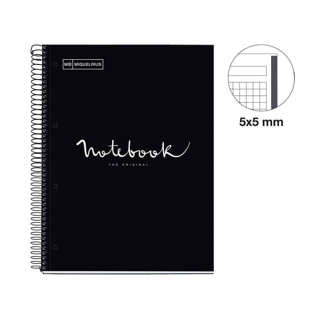 Cuaderno NB1 A4 80 CLA 90G Emotions Negro
