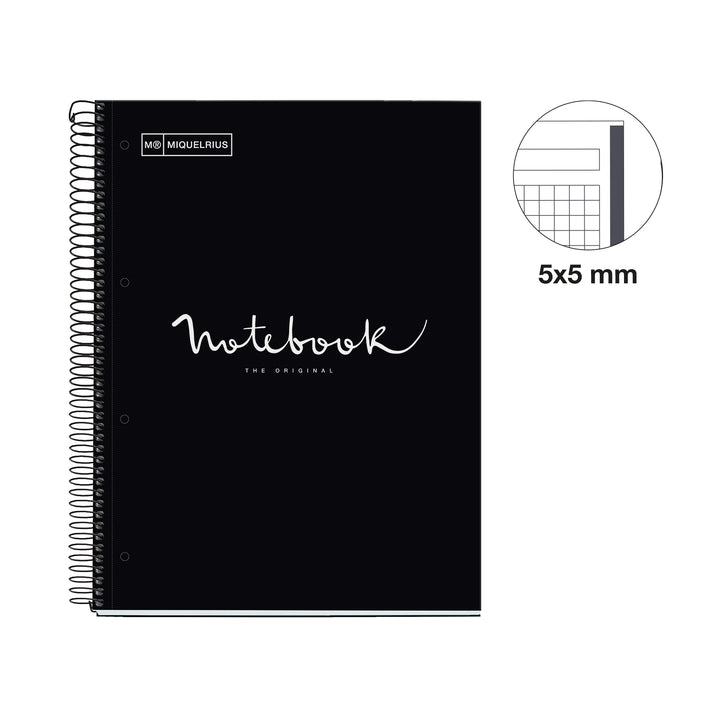Cuaderno NB1 A4 80 CLA 90G Emotions Negro