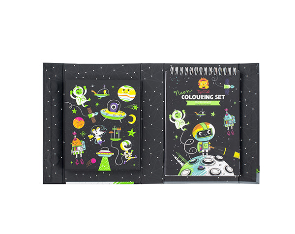 Colouring Set Neon