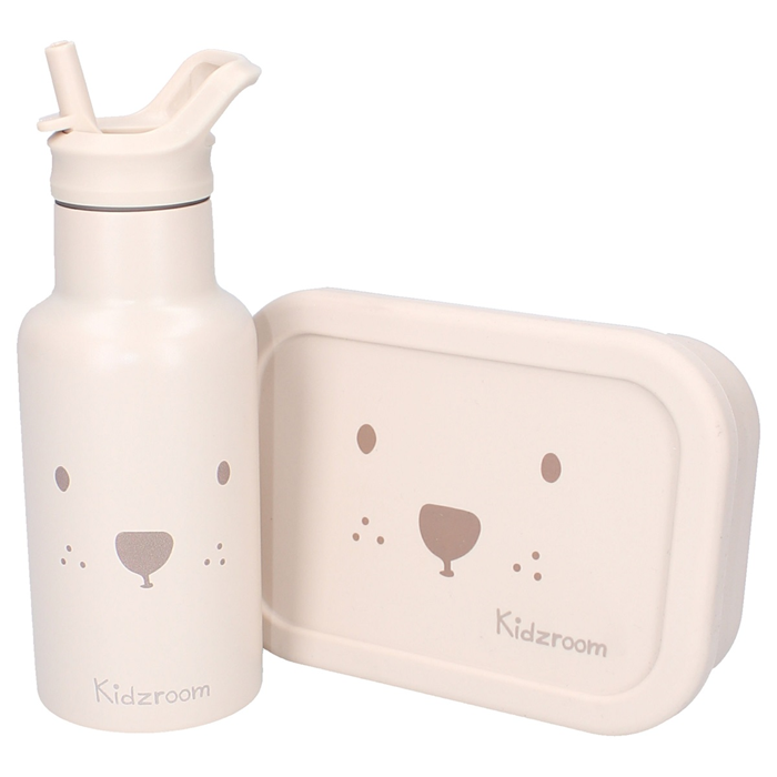 Botella 350 ml Beary Excited - beige