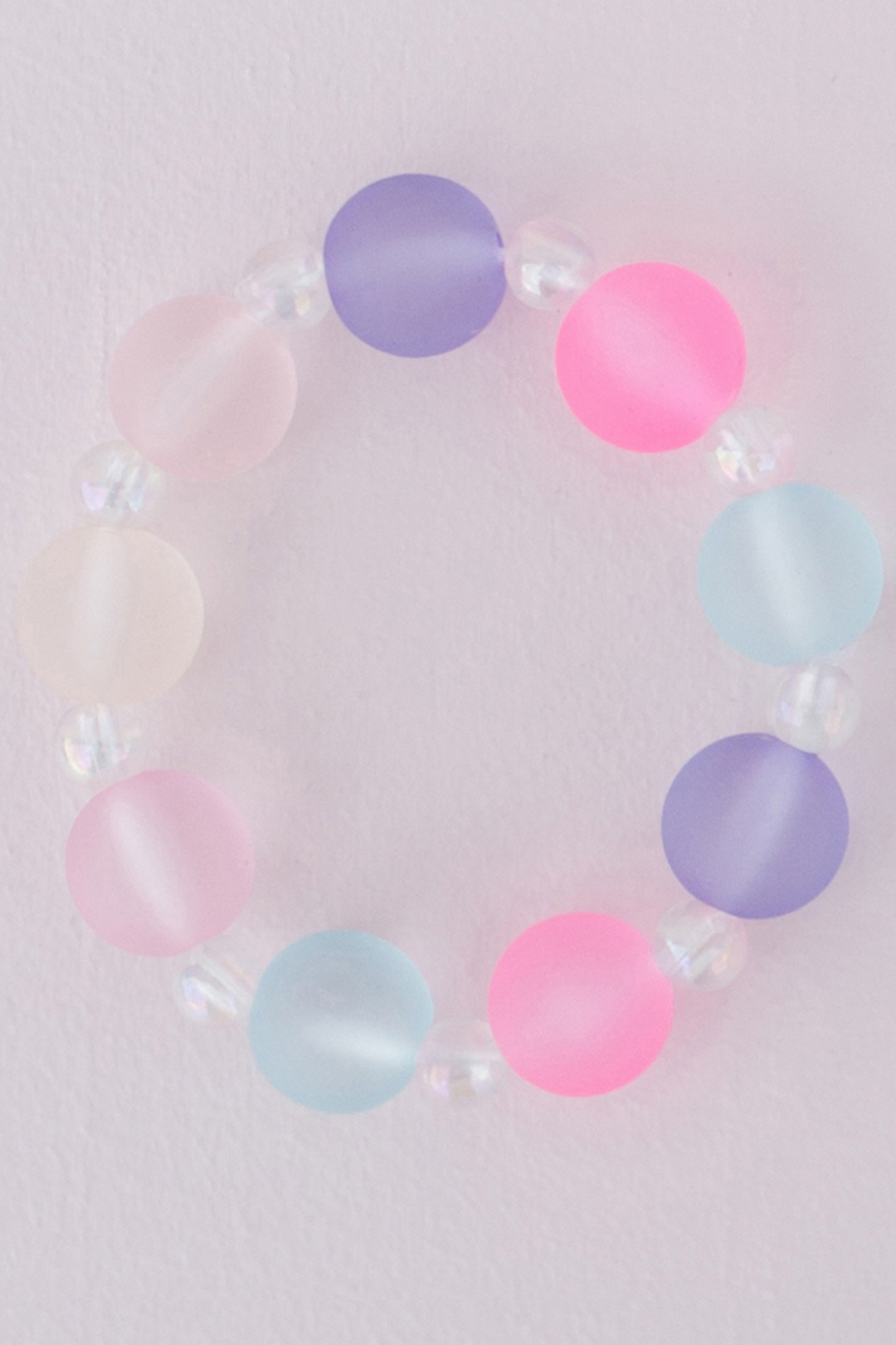 Pulsera de cuentas rugosas boutique