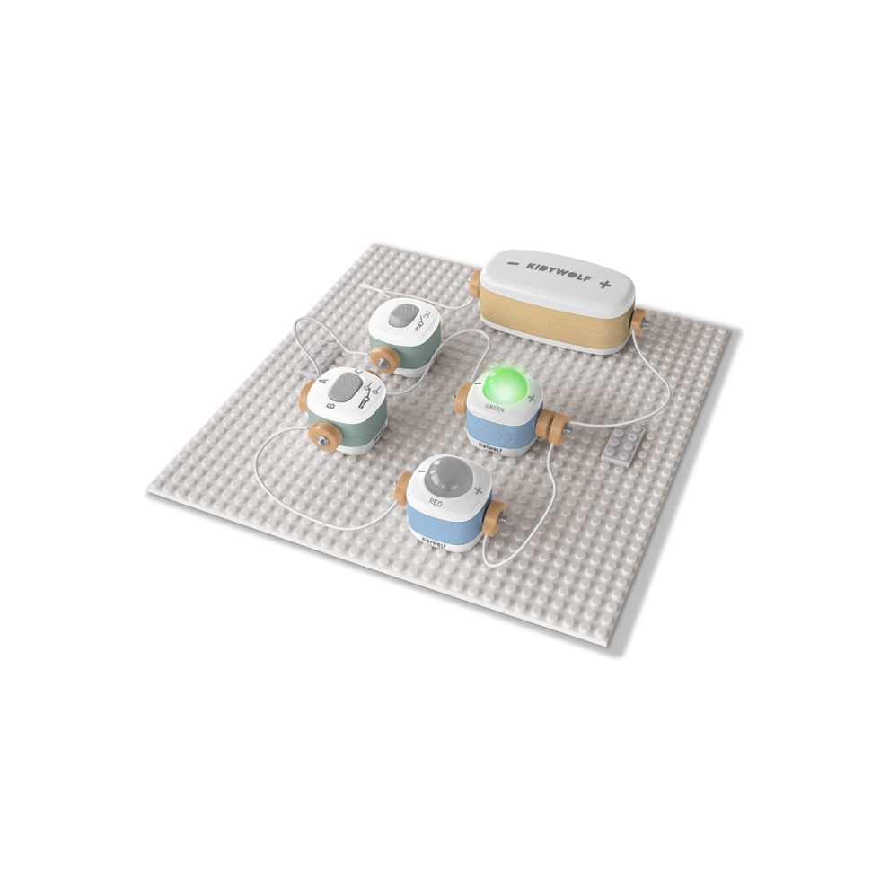 Kidyelec - Mi Primer Kit Eléctrico - Iniciación 11 piezas