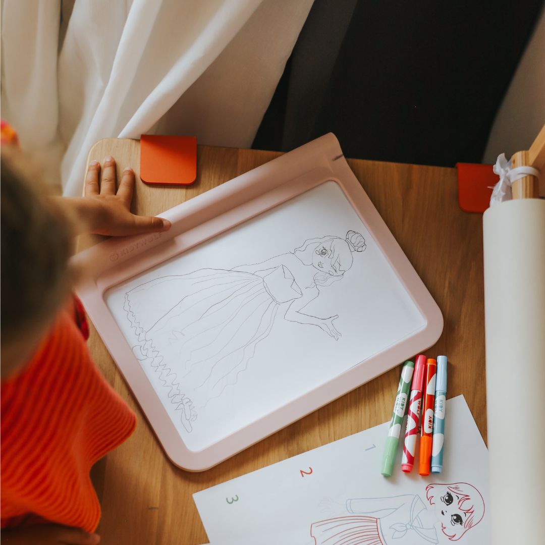 Kidydraw-Pro color rosa